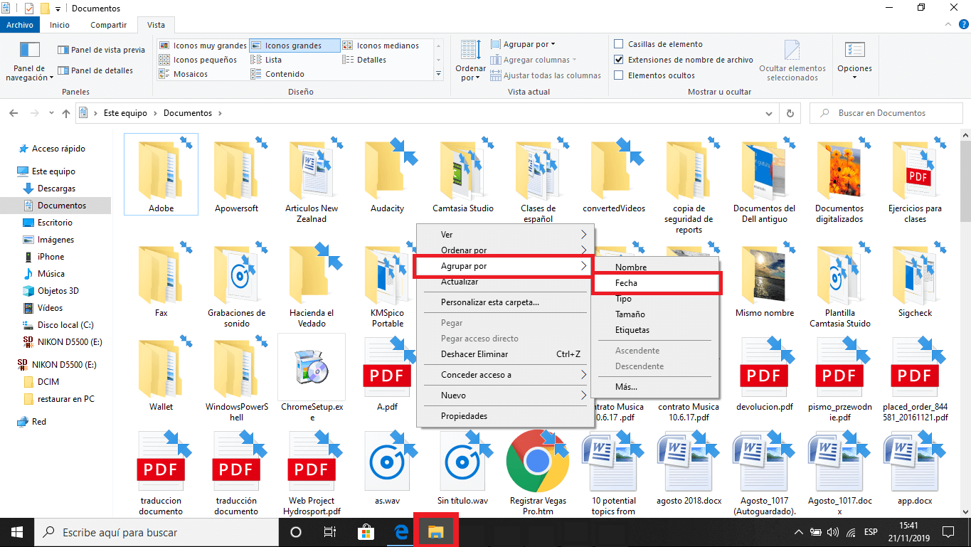 Como Agrupar Archivos En El Explorador De Windows Sexiezpix Web Porn 4183